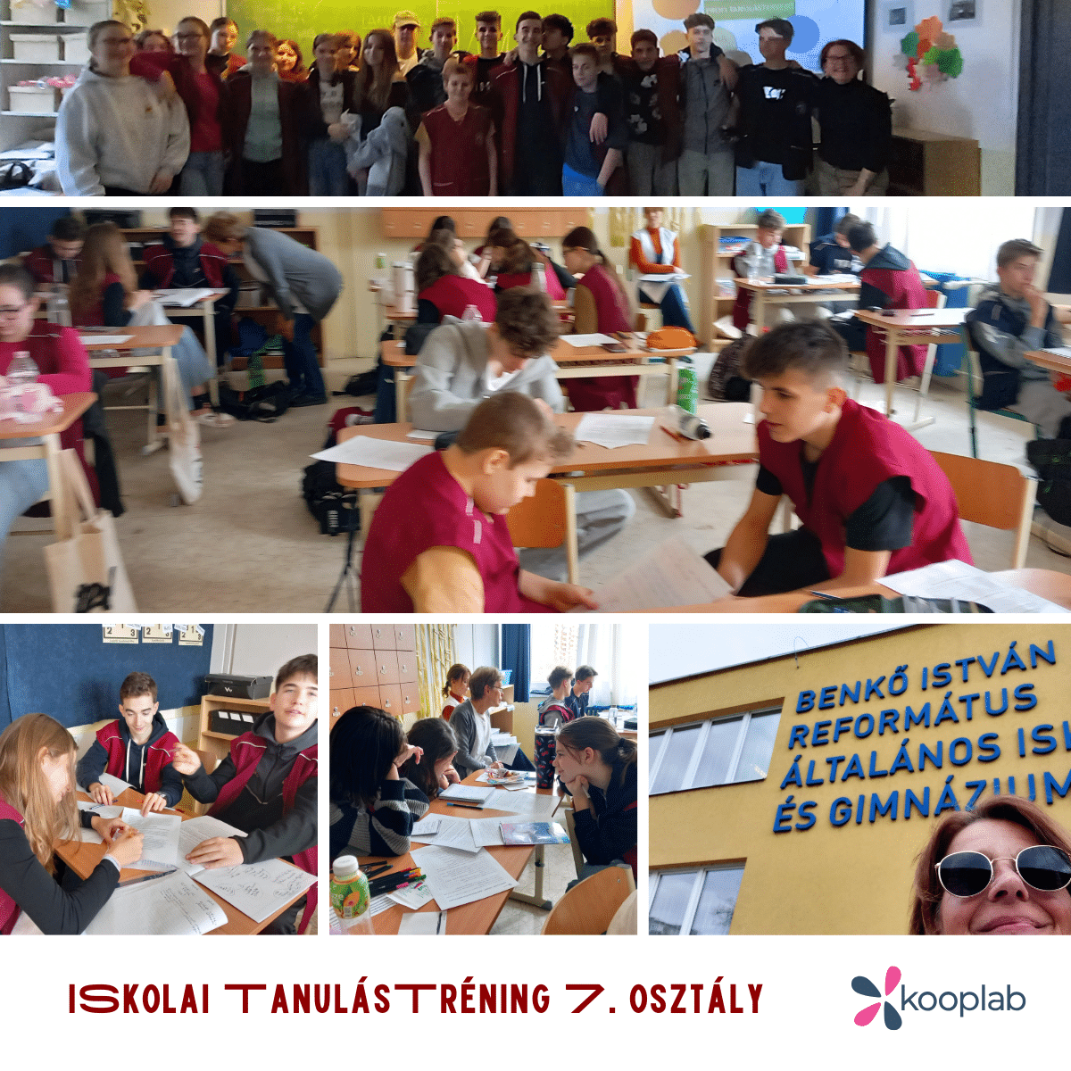 Iskolai tanulás tréning 7. osztályosoknak Újpest - Benkő István Református Általános Iskola és Gimnázium